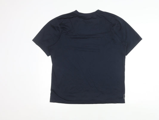 The North Face Men's Blue T-Shirt, M, Activewear Top