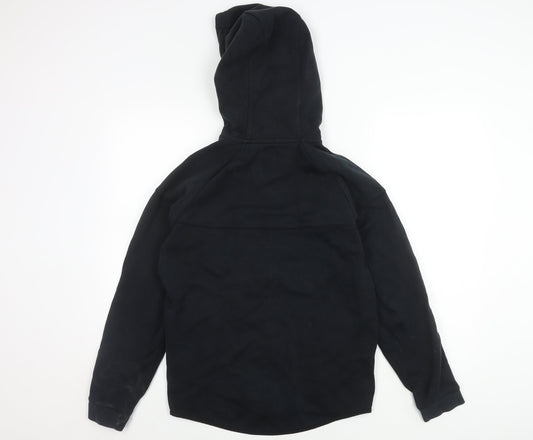 Nike Men's Black Hooded Jacket Size M - Stylish Sportswear