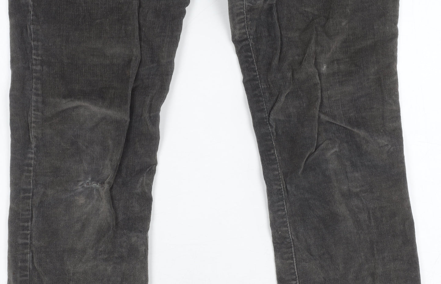 Joules Women's Grey Corduroy Trousers EUR 8