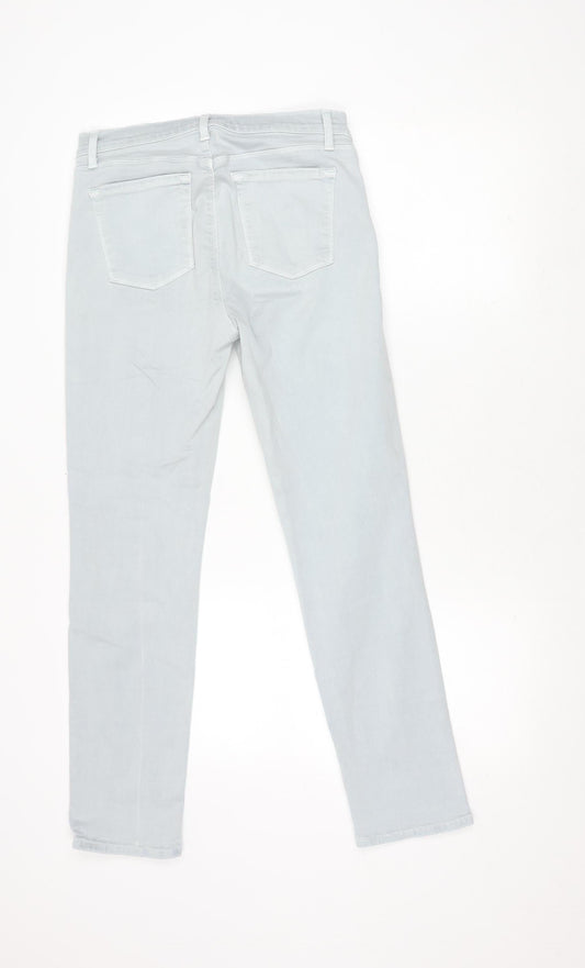J Brand Women's Blue Slim Straight Jeans Size M