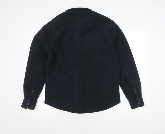 Kariban Men's Black Fleece Jacket Size S
