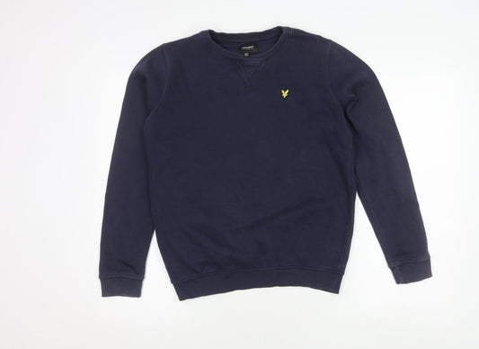 Lyle & Scott Boys Blue Pullover Sweatshirt, 12-13 Years