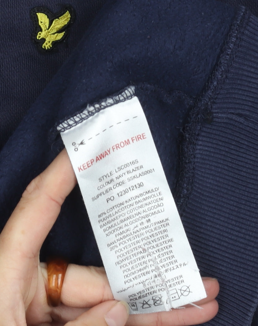 Lyle & Scott Boys Blue Pullover Sweatshirt, 12-13 Years