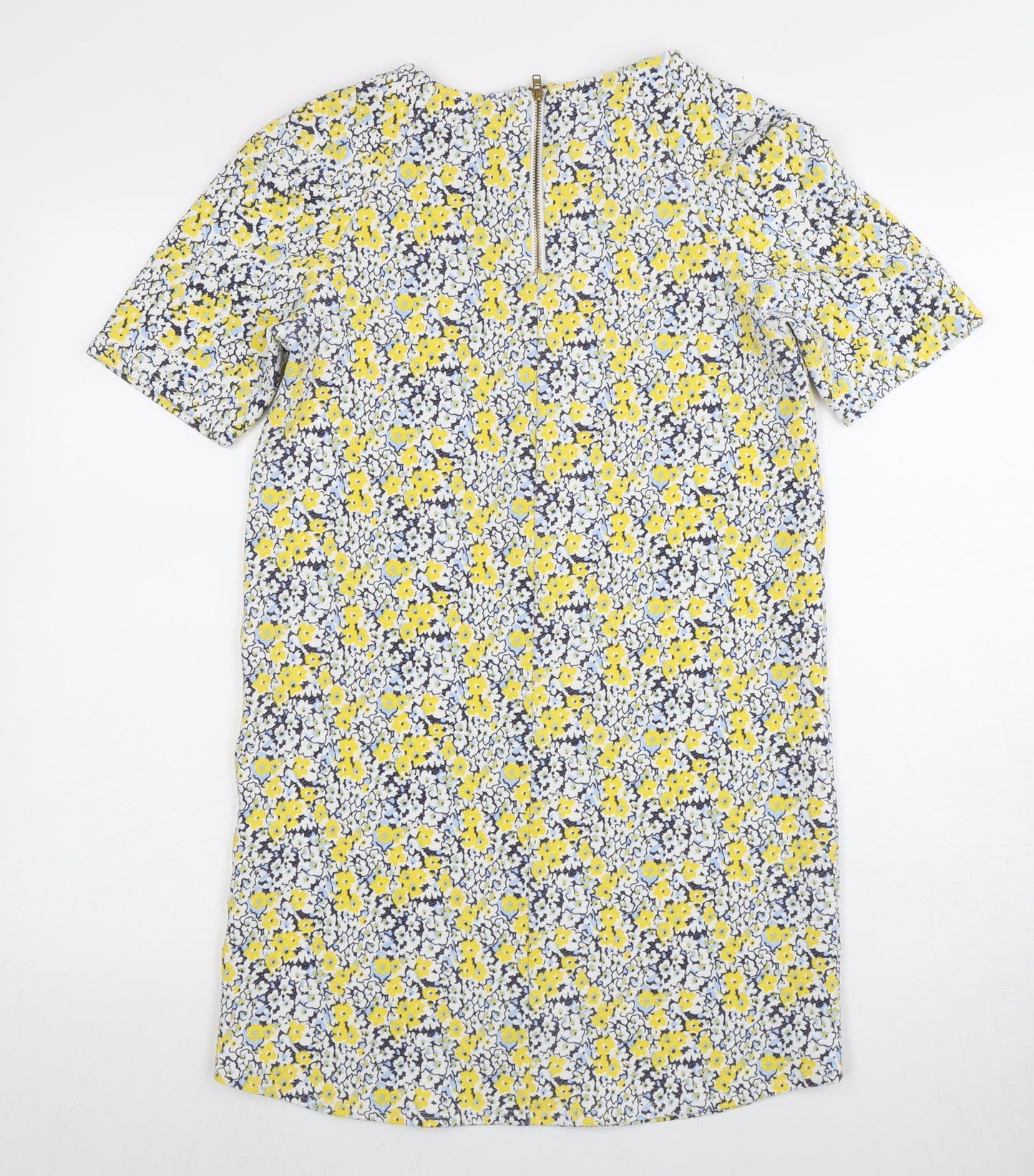 Warehouse Women's Floral Shift Dress Size 10 - Multicoloured