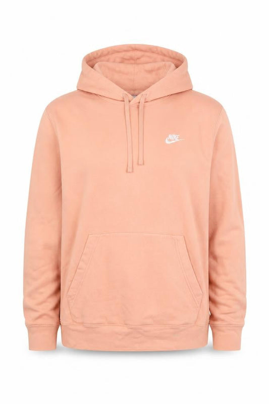 Womens UK S Regular Nike Pink Pullover Hoodie