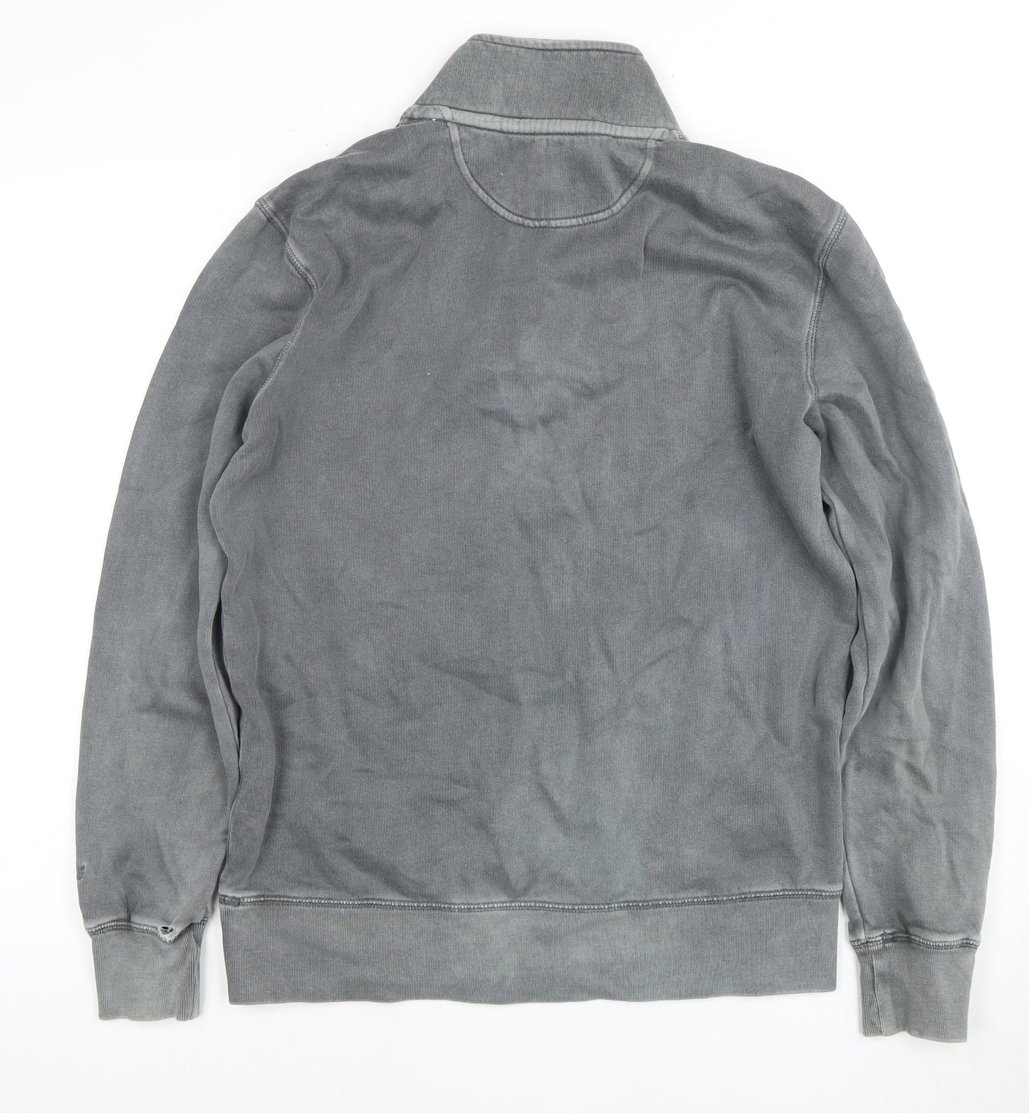 American Eagle Mens XS Grey 1/4 Zip Sweatshirt