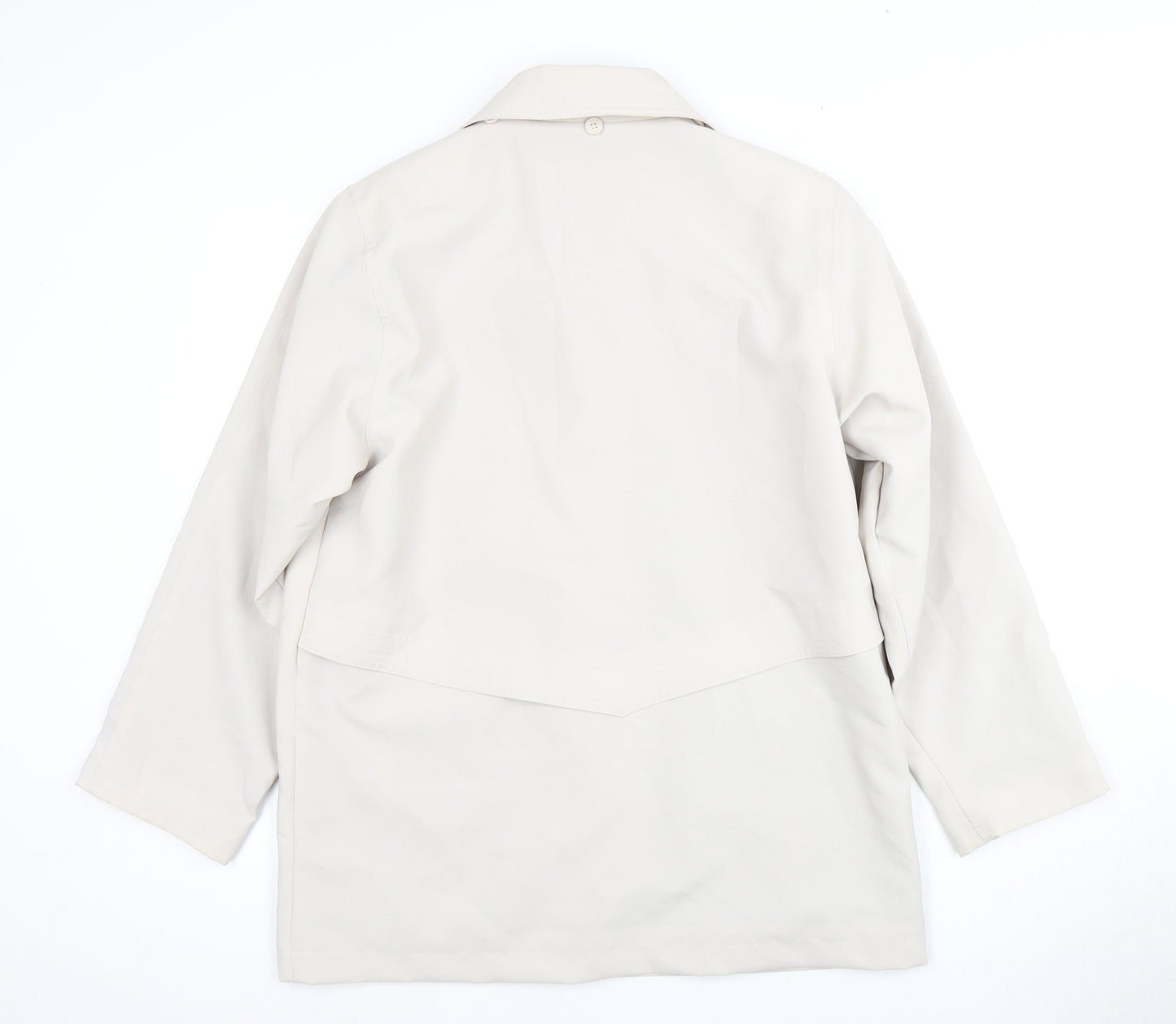 Klassik Women's Coat Beige Size 14 Long Polyester