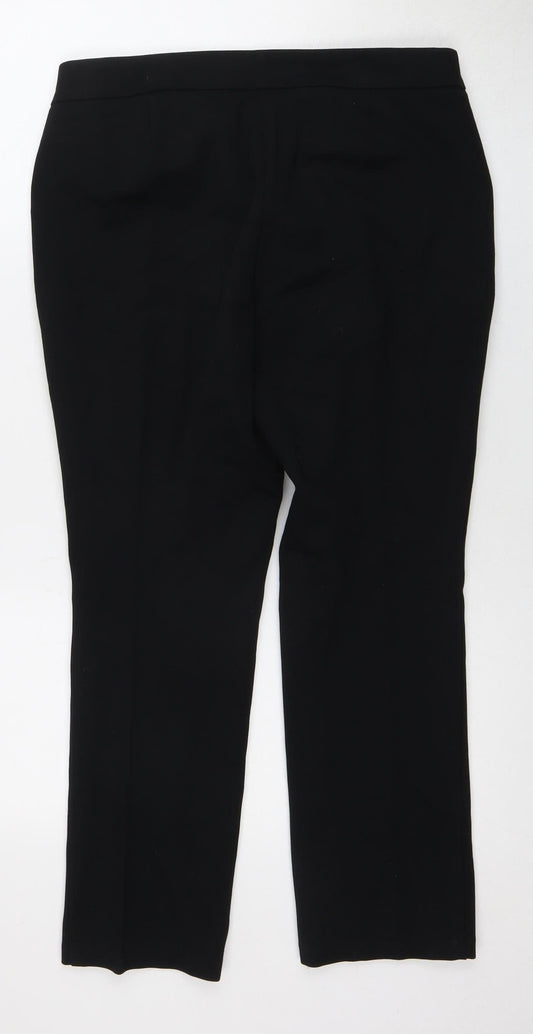 Marks and Spencer Women's Black Trousers Size 14