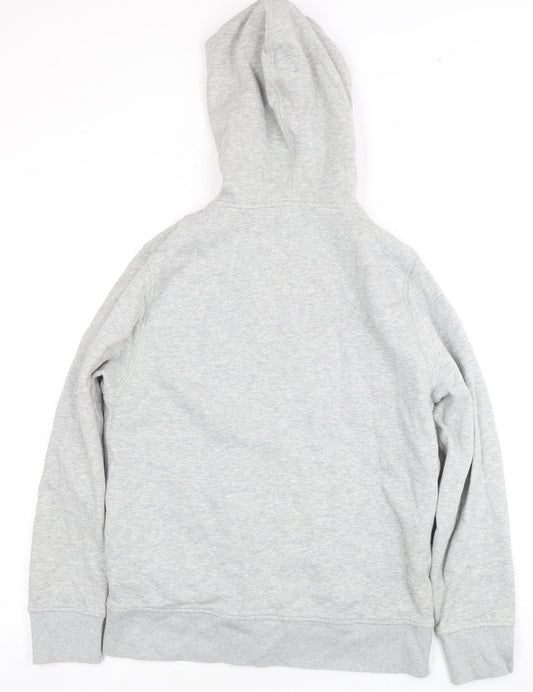 GAP Kids Grey Full Zip Hoodie - Boys XL, Logo, New