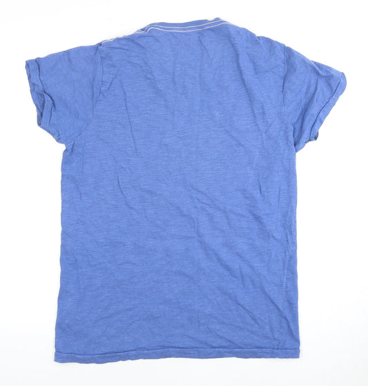 Jack & Jones Men's Blue Vintage Graphic T-Shirt M