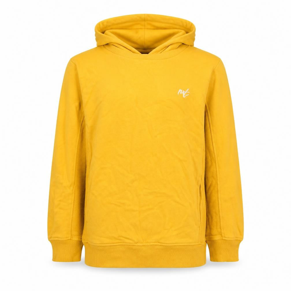 Next Boys Yellow Pullover Hoodie, Size 12 Years, Cotton Blend