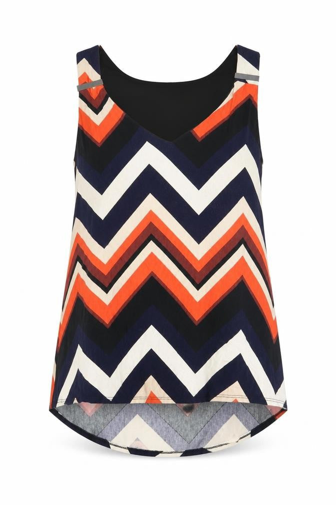 Wallis Women's Multicoloured Geometric Tank Top