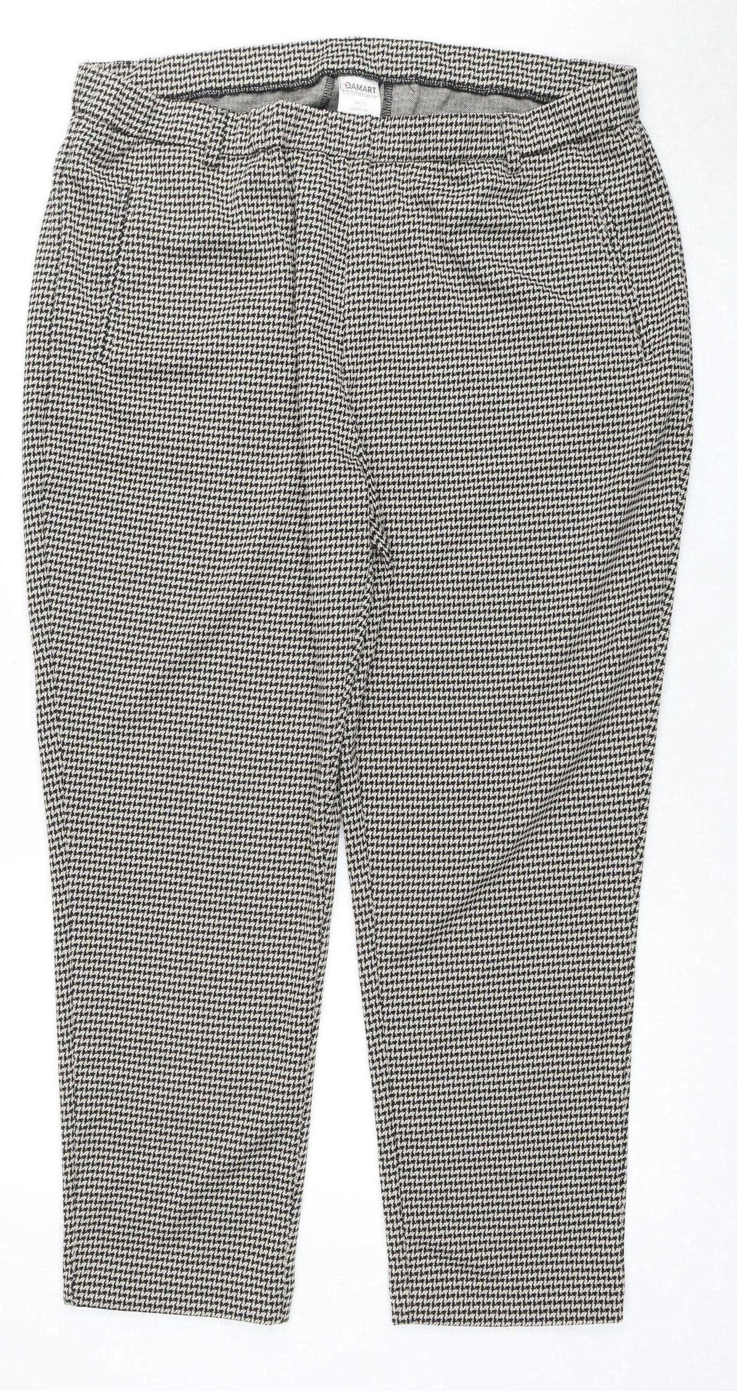 Damart Women's Multicoloured Trousers Size 20