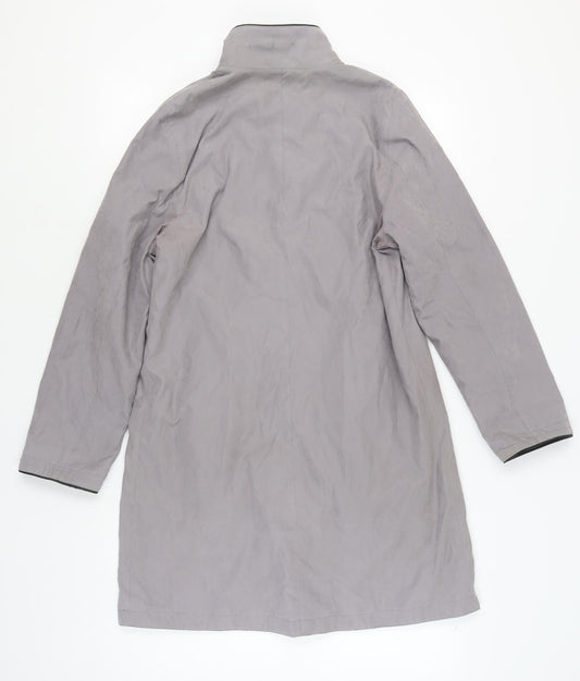 Debenhams Women’s Grey Mid-Length Coat, Size 10