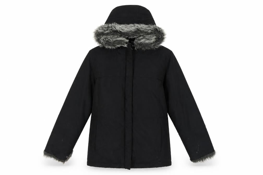 Next Women's Black Hooded Anorak Jacket, Size 6