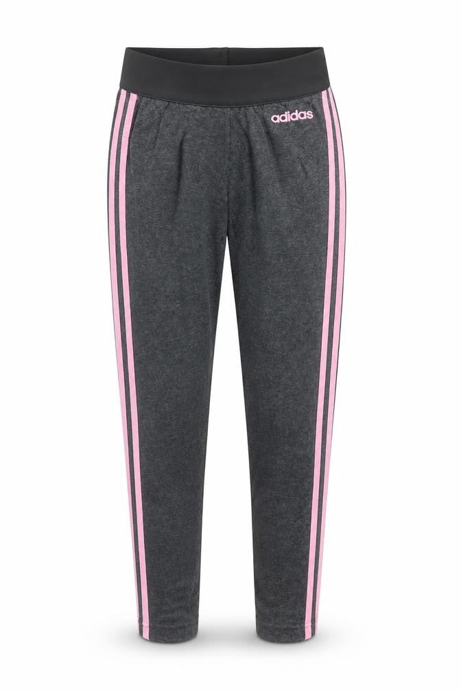 Adidas Women's Grey Track Pants XS Side Stripe