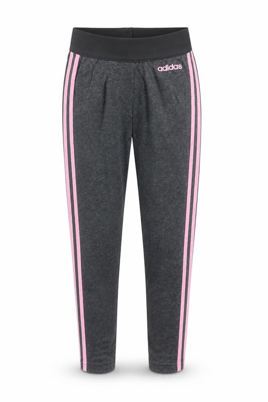 Adidas Women's Grey Track Pants XS Side Stripe