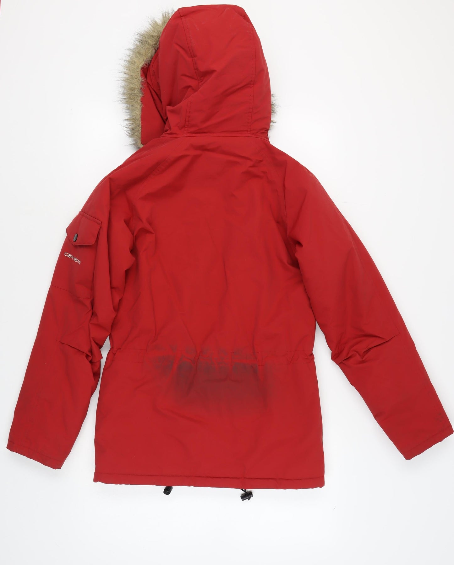 Carhartt Red XS Men's Parka Coat with Hood