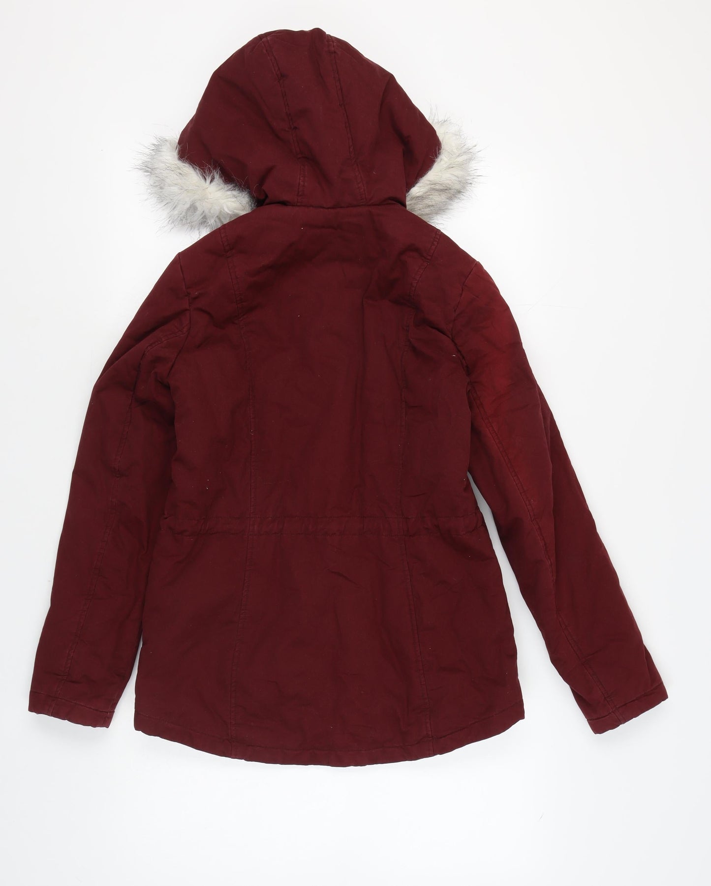 Dorothy Perkins Women’s Red Parka Jacket Size 8