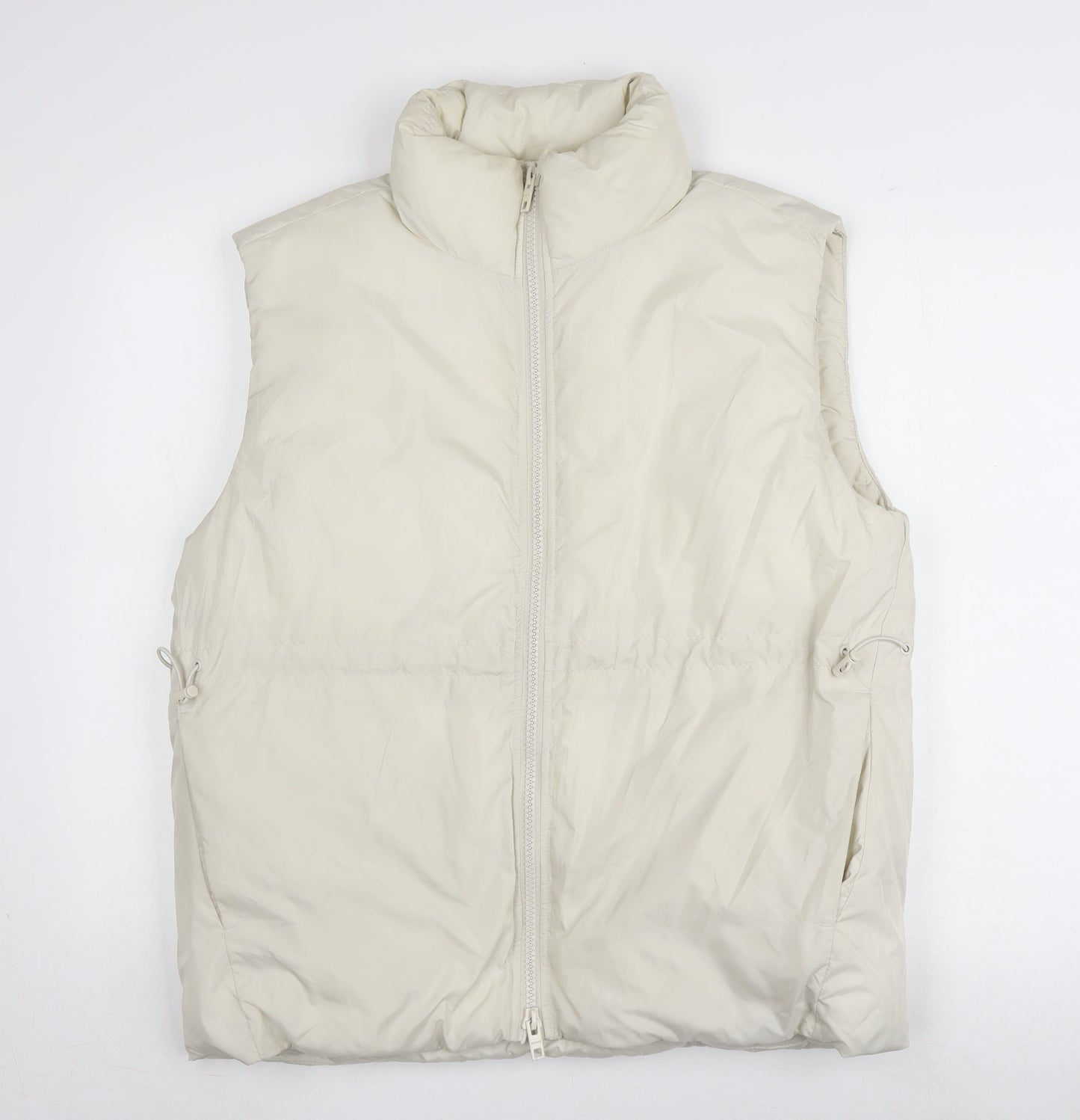 Weekday Men's Ivory Waistcoat, Size S, Casual Wear