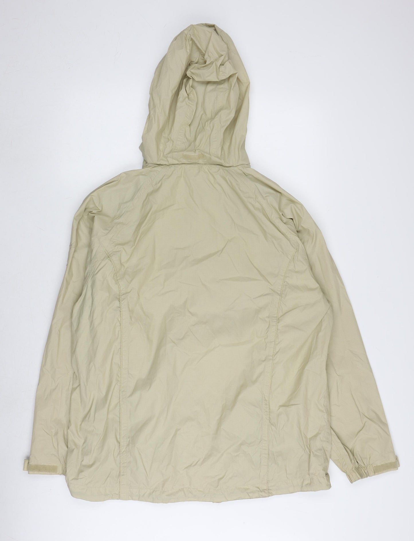 Jack Murphy Women's Beige Mid-Length Rain Coat Size 16