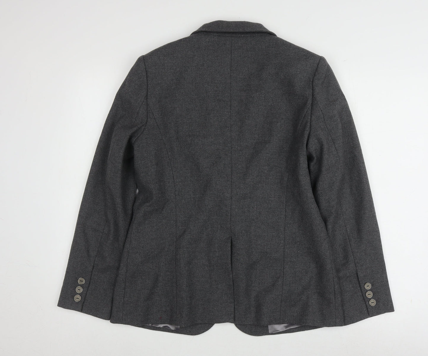 Viyella Women’s Grey Blazer Size 10 Regular Fit