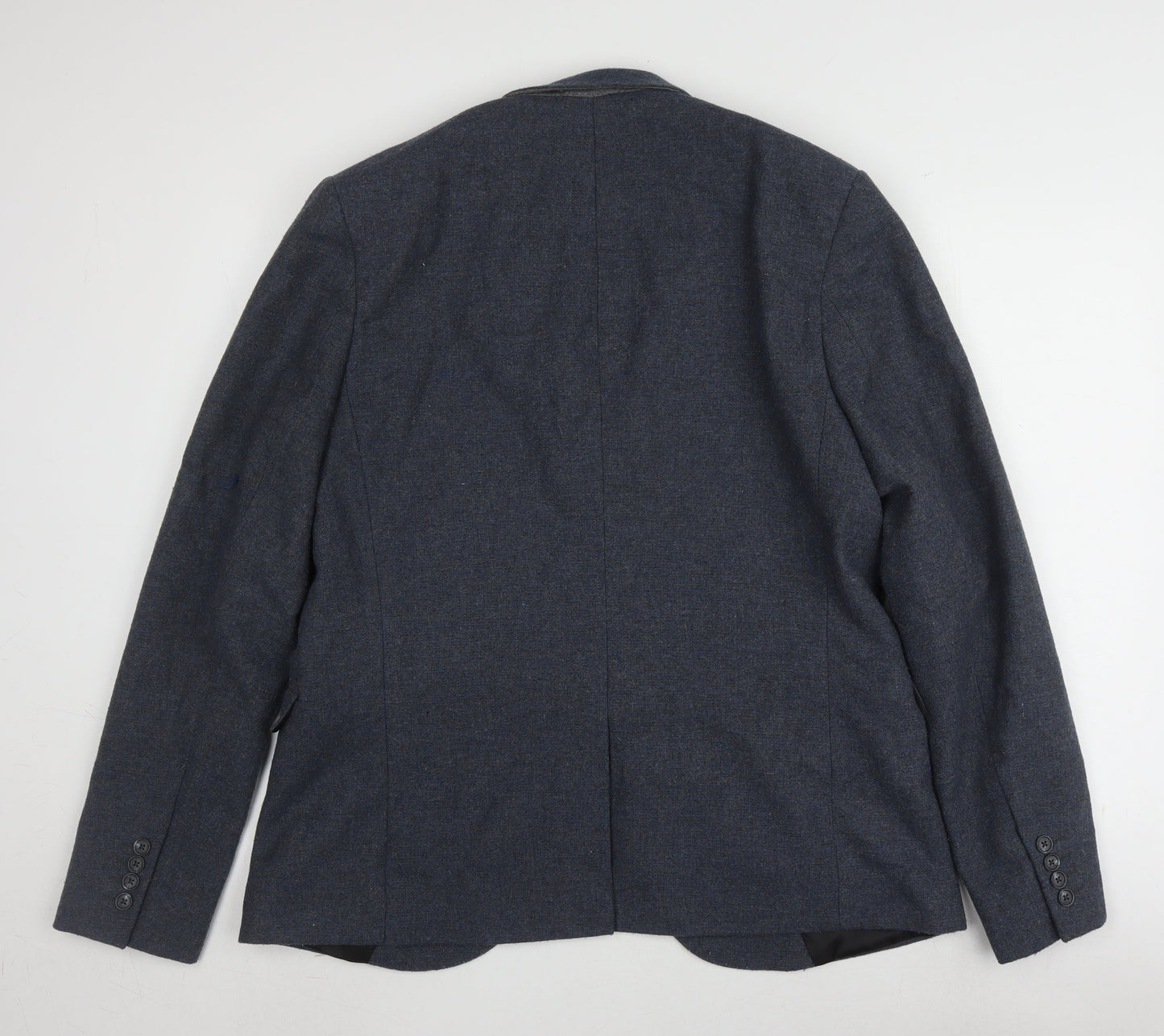 Topman Men's Blue Blazer Size 44 - Elegant & Stylish