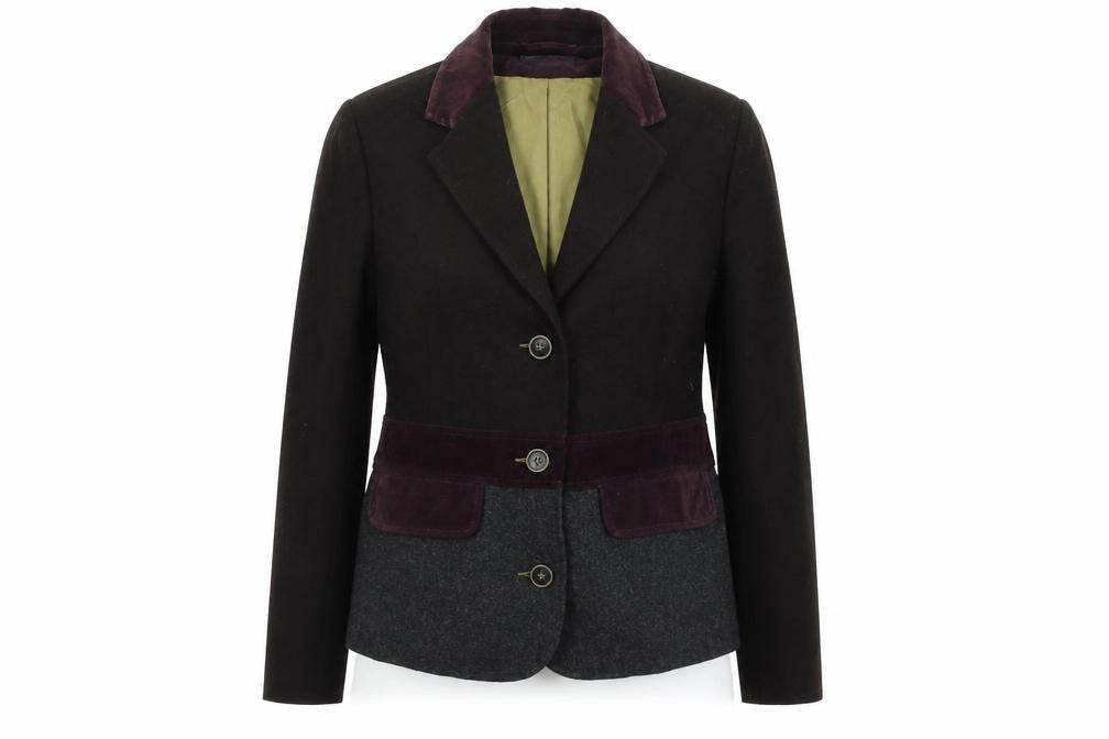 Boden Women's Black Colourblock Blazer Size 10