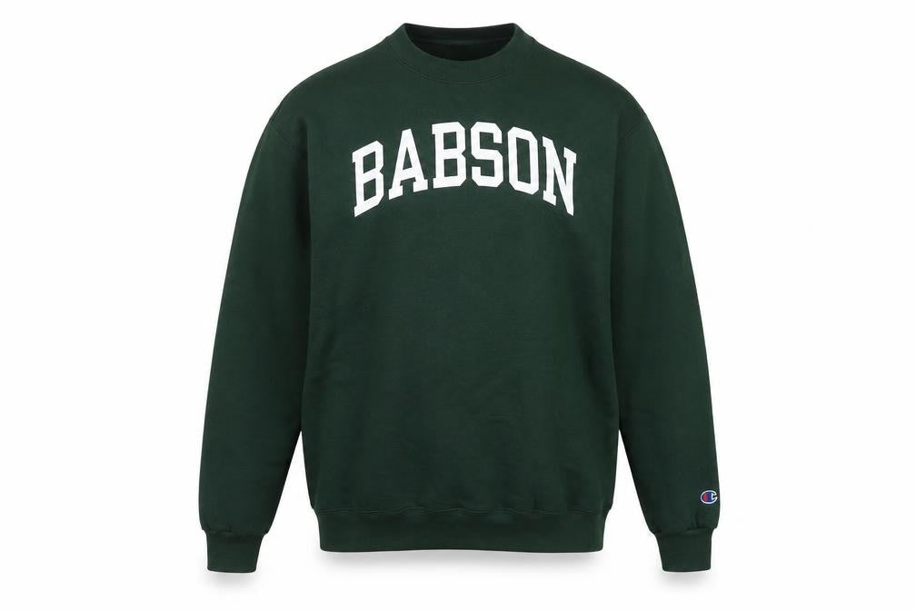 Unisex Adults UK M Regular Champion Green Pullover Sweatshirt
