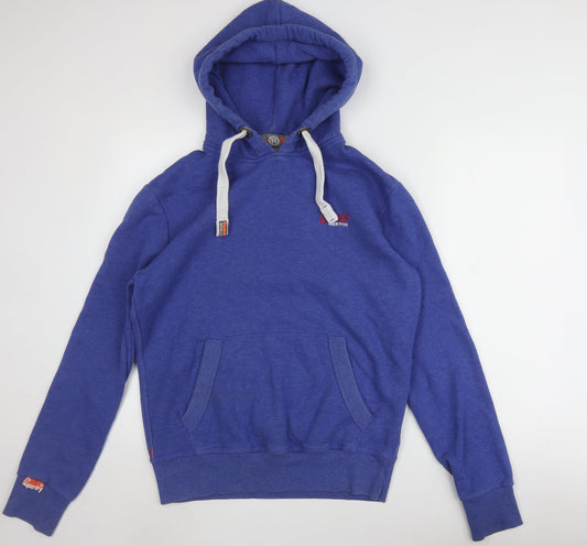 Superdry Men’s Blue Hoodie Medium Pullover