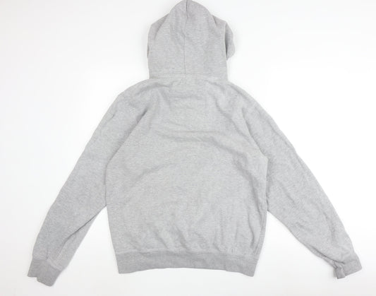 Between the Flags Men's Grey Pullover Hoodie M