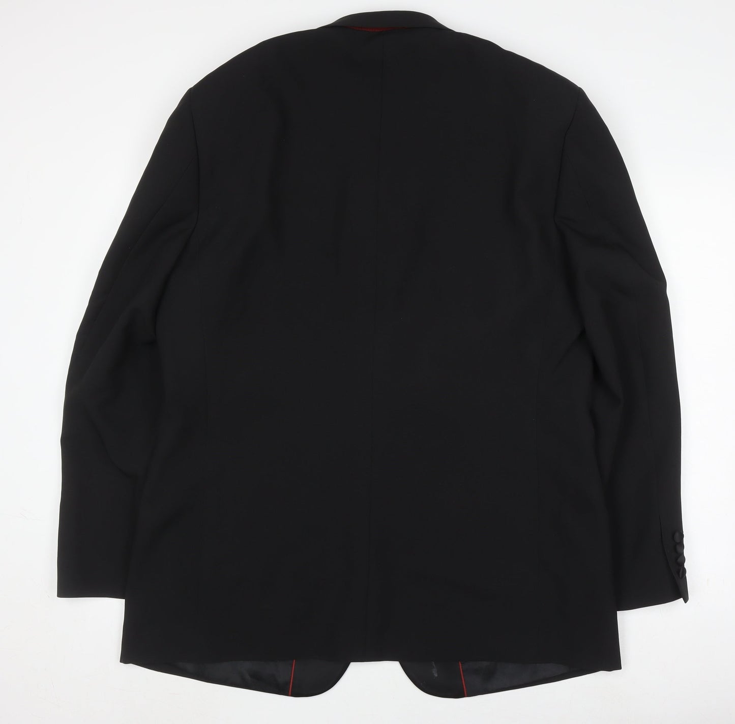 1860 Menswear Black Tuxedo Blazer Men's 44R Formal