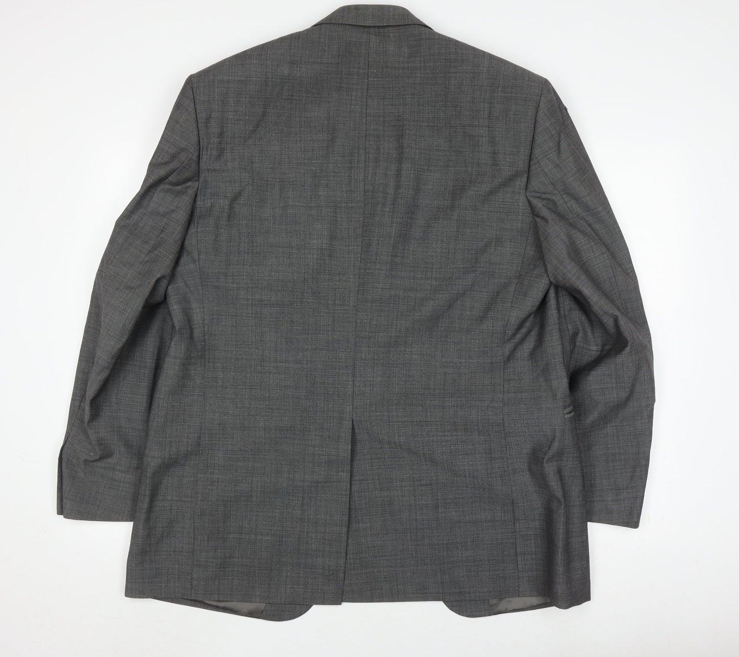 Marks and Spencer Grey Wool Men's Blazer, Size 42R