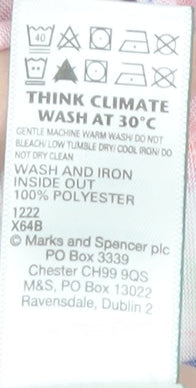 Marks and Spencer Women’s Pink Geometric T-Shirt Size 18