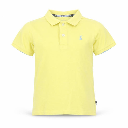 Joules Boys Yellow Polo Shirt, Size 6 Years, Short Sleeve