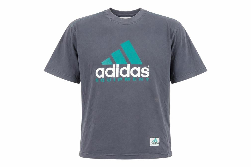 Mens UK Size L adidas Grey  Cotton T-Shirt