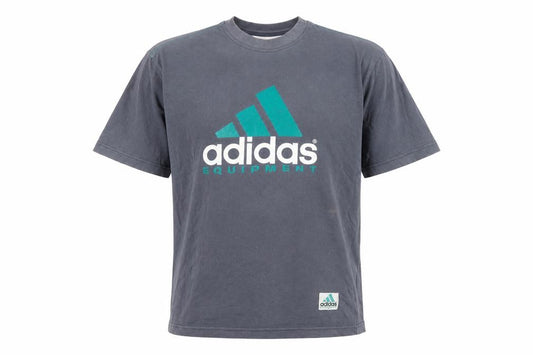 Mens UK Size L adidas Grey  Cotton T-Shirt