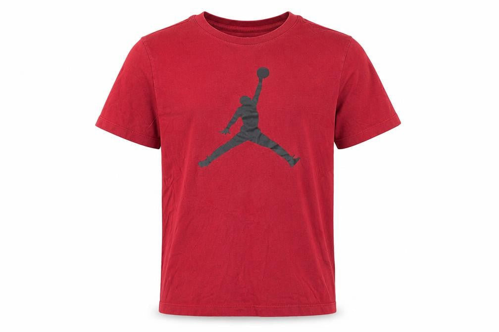 Mens UK Size M Jordan Red  Cotton T-Shirt