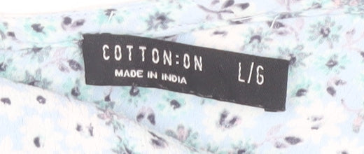 Cotton On Women's Floral Camisole Tank - Multicoloured L