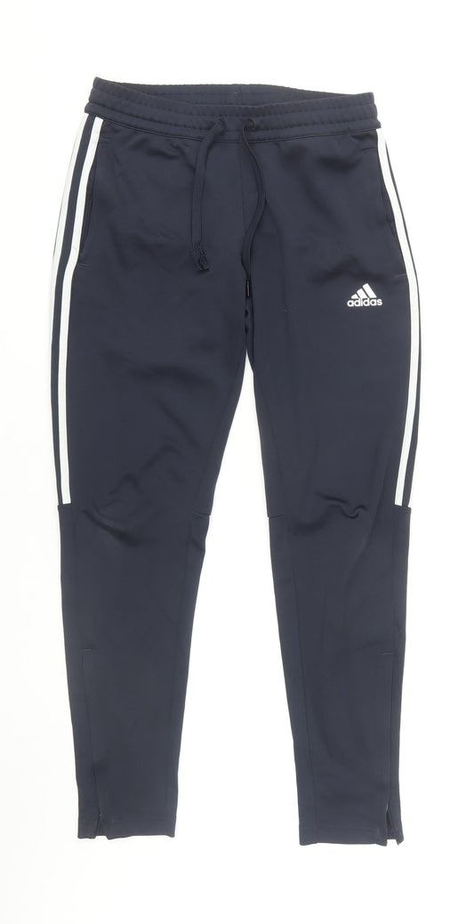 Adidas Women's Blue Jogger Trousers S