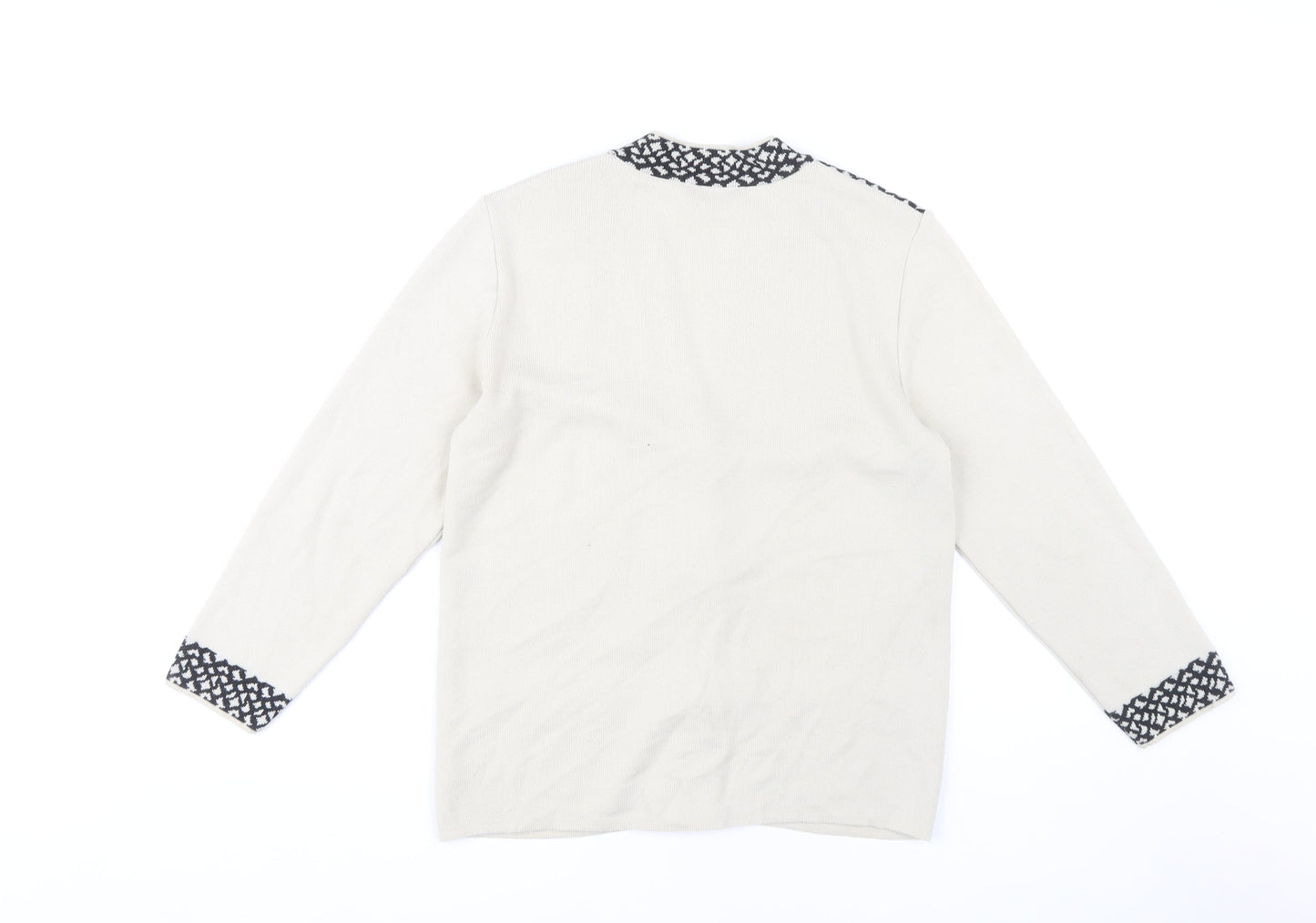 Your Sixth Sense Women's White Cardigan - Size S