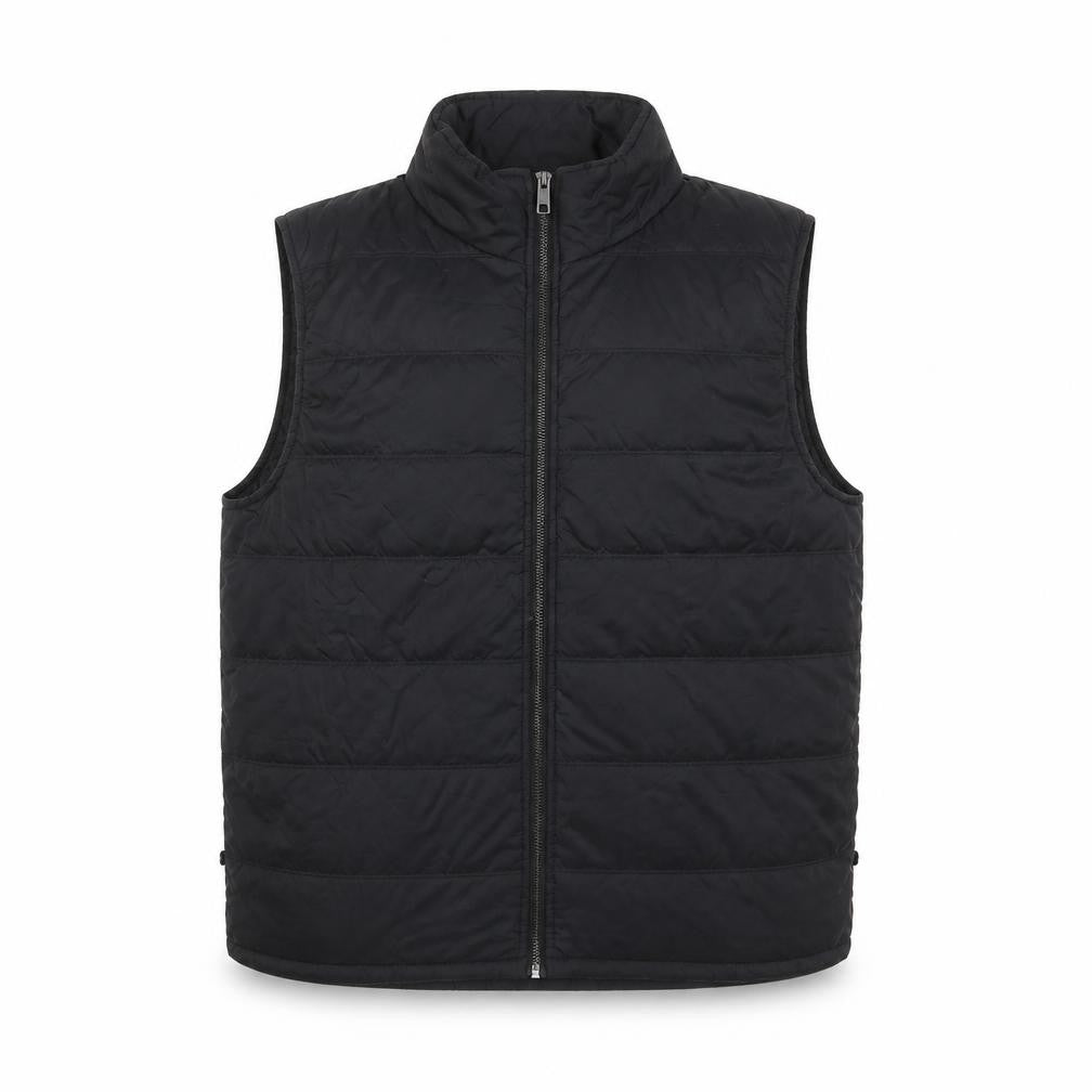 Jasper Conran Men's Black Puffer Waistcoat L