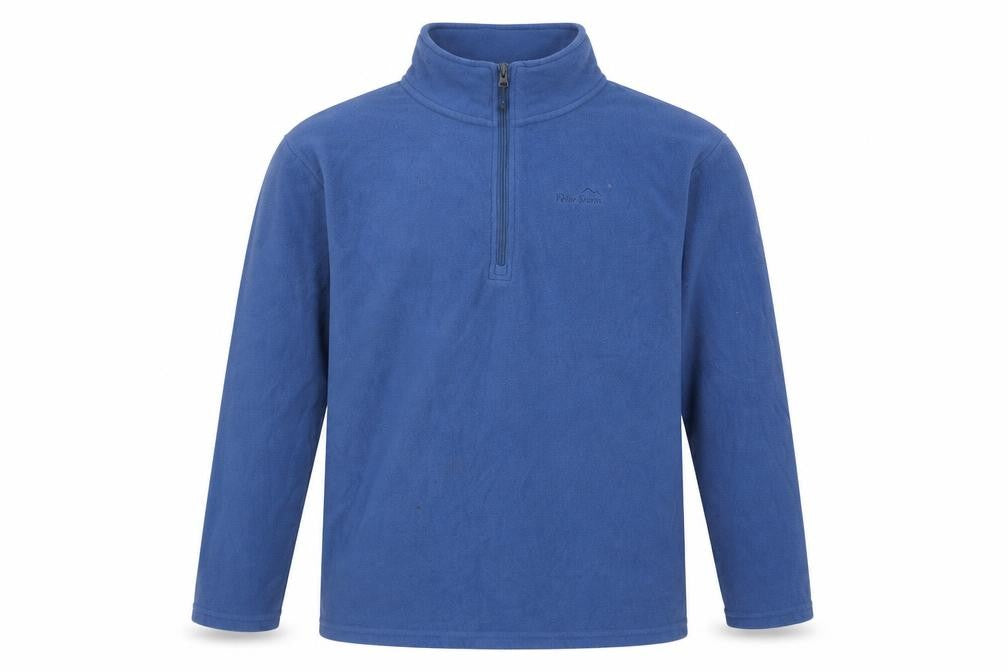 Mens UK M Regular Peter Storm Blue 1/2 Zip Sweatshirt
