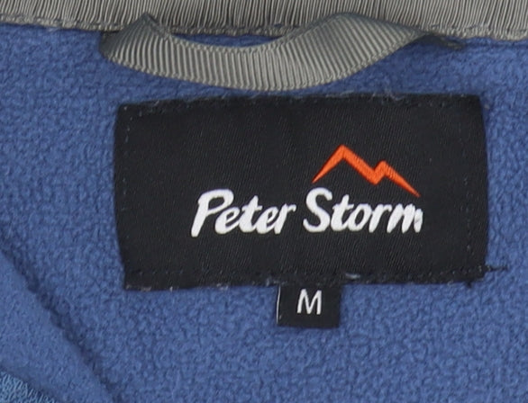 Peter Storm Men's Blue Medium 1/2 Zip Sweatshirt