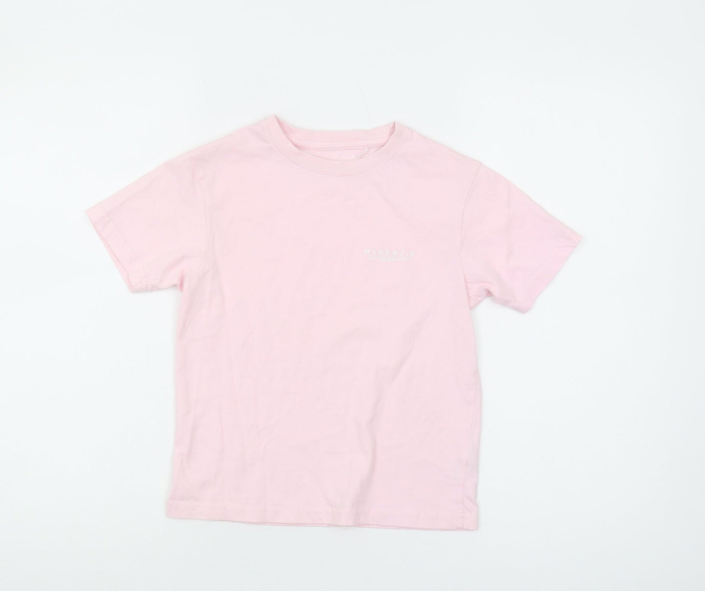 McKenzie Boys Pink Short Sleeve T-Shirt 8-10 Years