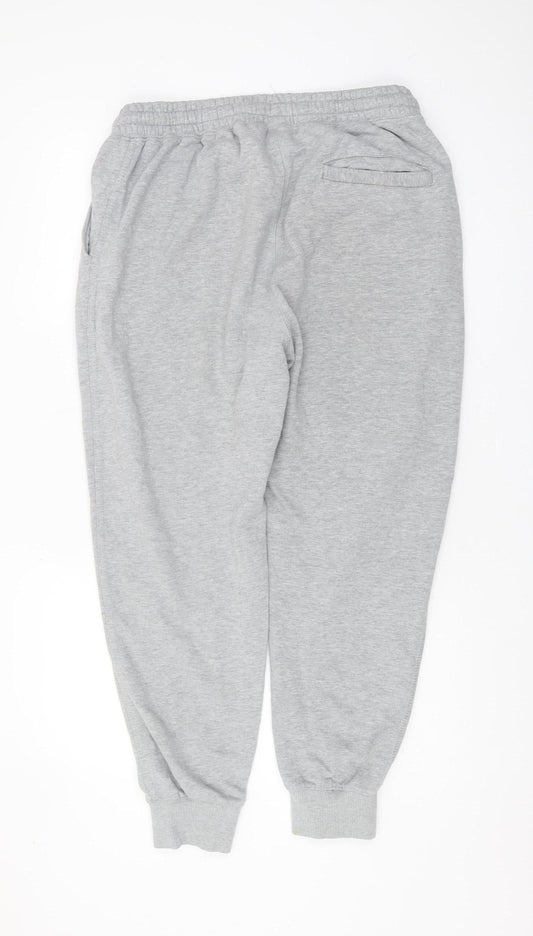 Soulcal & Co Men's Grey Joggers, Size L, Casual Wear