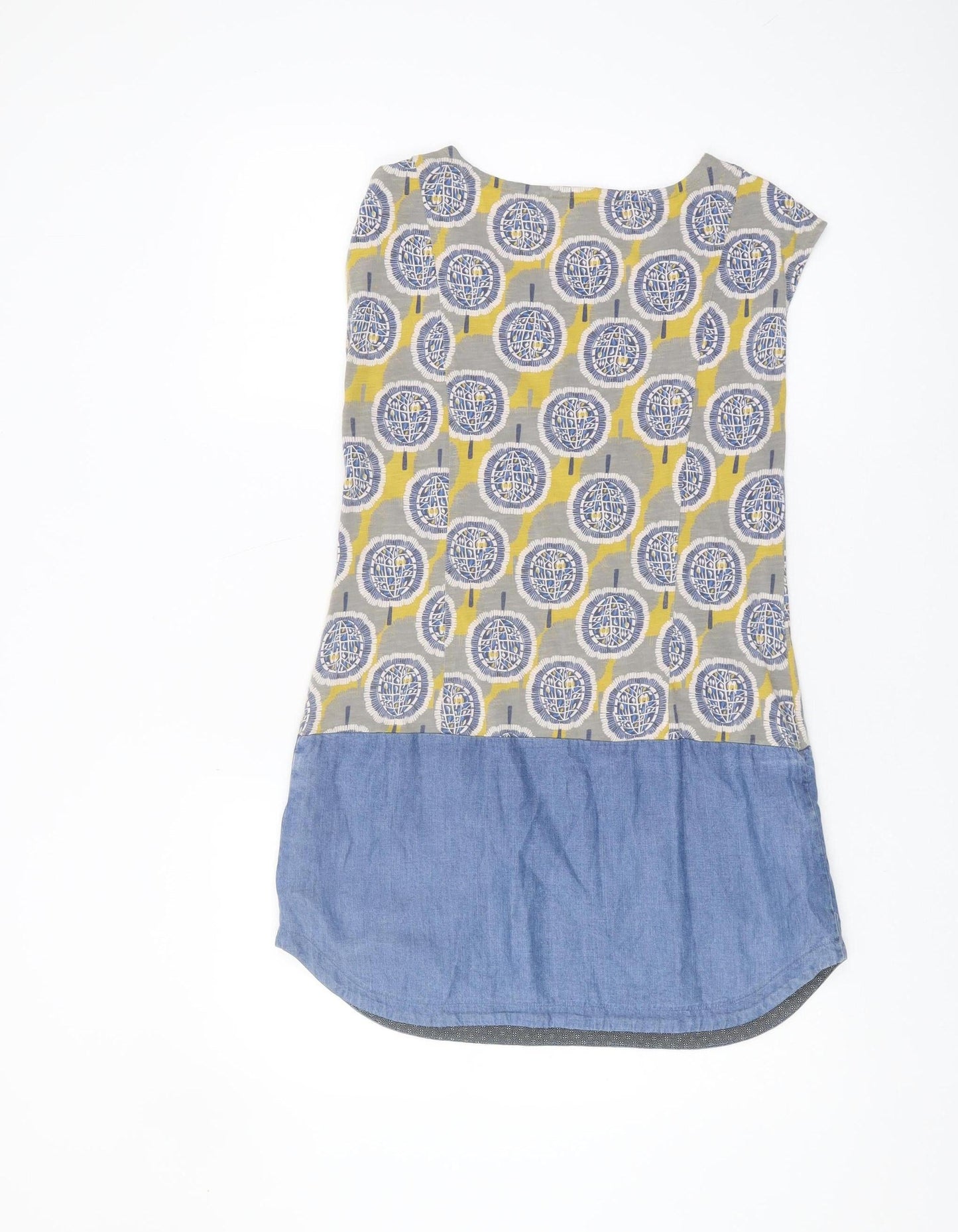 White Stuff Women's Multicoloured Geometric Top