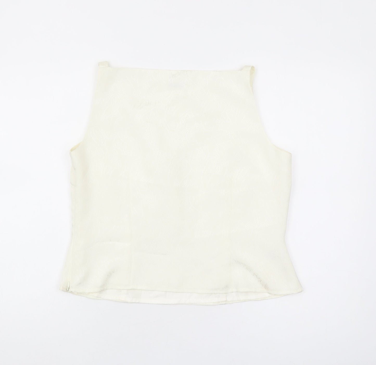 Planet Women's Ivory Sleeveless Blouse, Size 14
