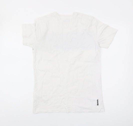 Bench Boys White Graphic T-Shirt 13-14 Years