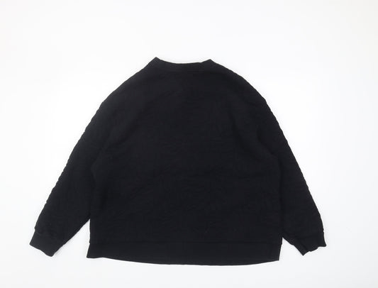 Marks and Spencer Men's Black Sweatshirt